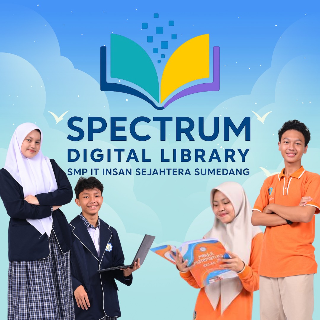 Ilustrasi buku teks terbuka, melambangkan akses gratis